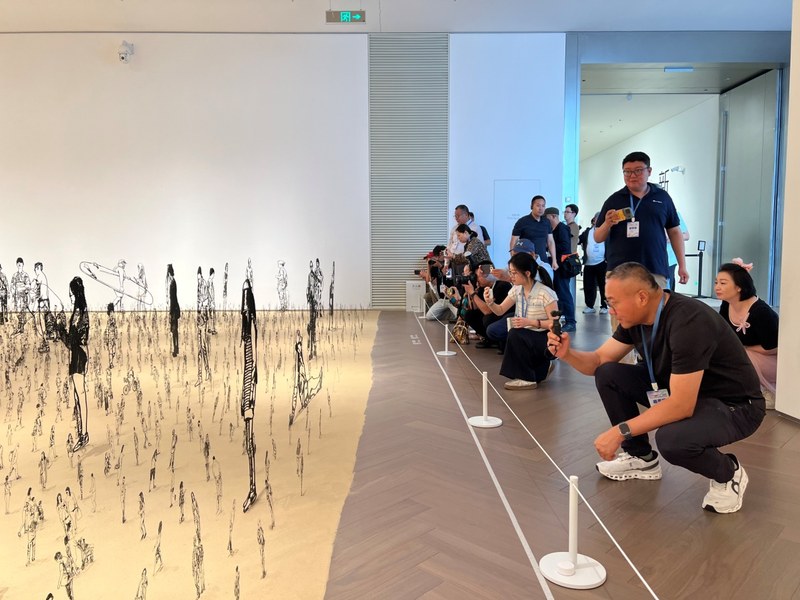 《徐冰:字在乐园》展厅