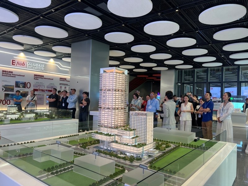 前海深港青年梦工场沙盘